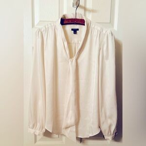 Ann Taylor Cream Blouse